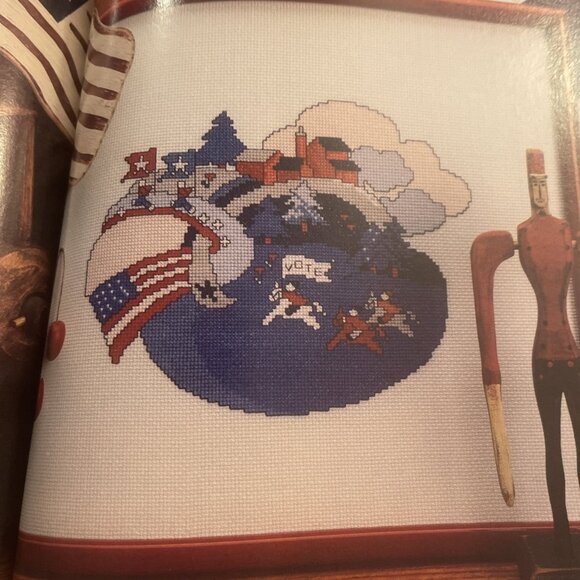 Cross Stitch patterns Christmas Stocking Angels plus Mardi Gras Olympic samplers - Picture 10 of 16